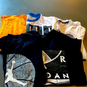 5 boy short sleeve shirts